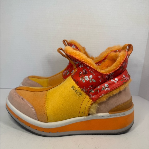 Deckers X Lab KO-Z SNPR Mid Wedge Lifestyle Boot 1118805 US 6.5 Women - Picture 4 of 10